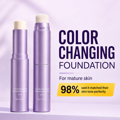 Adaptive Color-Changing Foundation Stick