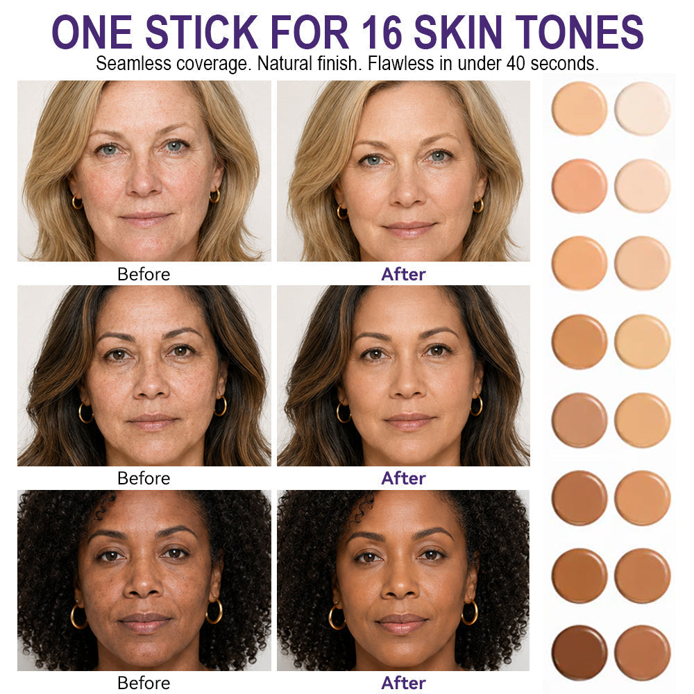 Adaptive Color-Changing Foundation Stick