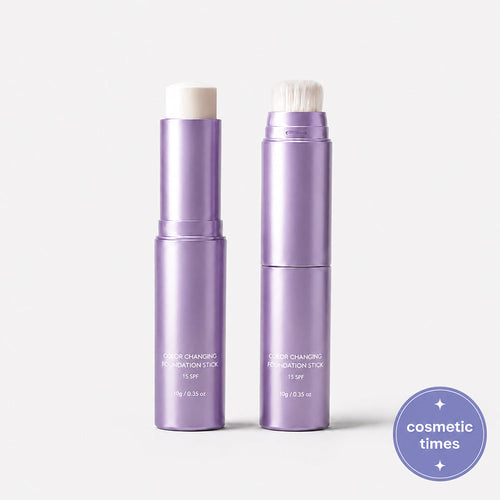 Adaptive Color-Changing Foundation Stick