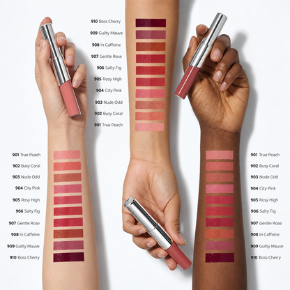 Perfect Twin Lip — Dual-Ended Liquid Lipstick with Velvet Matte Color and Glossy Shine