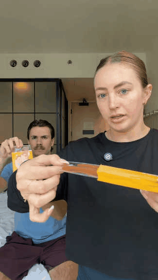 Real customer clip