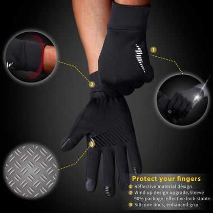 Skavix Waterproof Touchscreen Winter Gloves – Windproof, Thermal Warm Gloves for Cold Weather, Men & Women