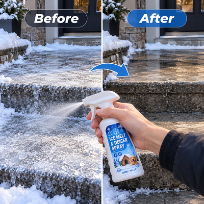 ❄️ Pet-Friendly Ice Melt Spray – Limited-Time Buy 2 Get 1 Free 🎁